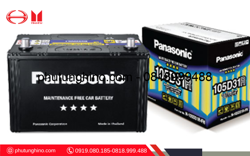 Bình ắc quy ô tô loại nào tốt? Panasonic là một thương hiệu điện tử nổi tiếng thế giới xuất xứ từ Nhật Bản