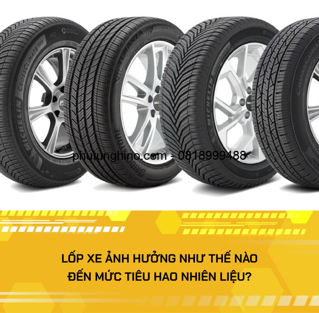 LỐP XE ẢNH HƯỞNG NHƯ THẾ NÀO ĐẾN MỨC TIÊU HAO NHIÊN LIỆU? 1 bai 4 1
