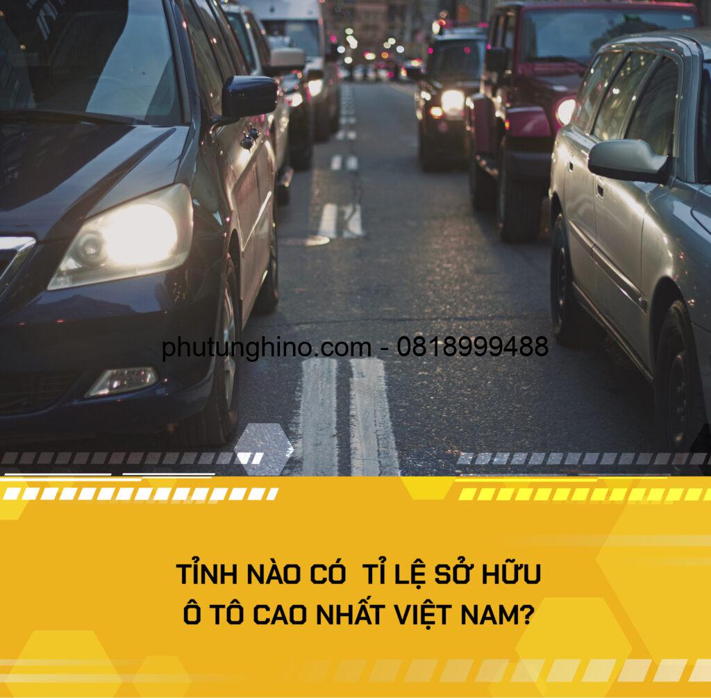 ️ TỈNH NÀO CÓ  TỈ LỆ SỞ HỮU Ô TÔ CAO NHẤT VIỆT NAM? 1 bai 5 1