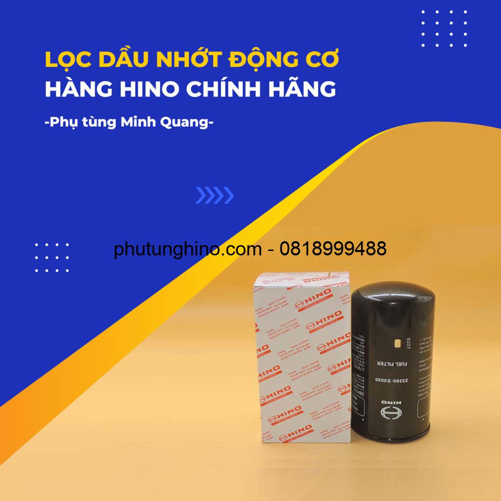 LỌC DẦU NHỚT HINO 500 700 dành cho ĐỘNG CƠ 1 Lọc dầu nhớt Hino 300 500 700