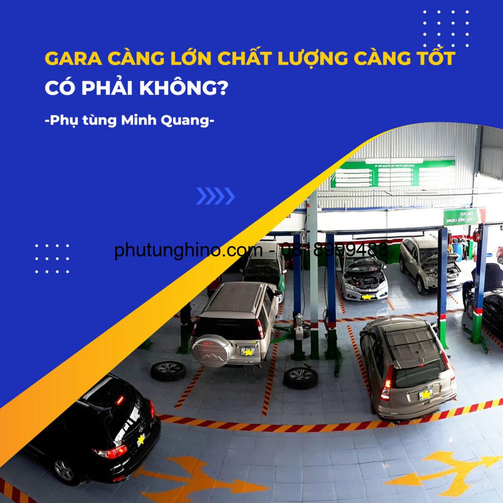 💫💫💫 Top 01 GARA CÀNG LỚN CHẤT LƯỢNG CÀNG TỐT 1 Ga ra ô tô chuyên phụ tùng Hino