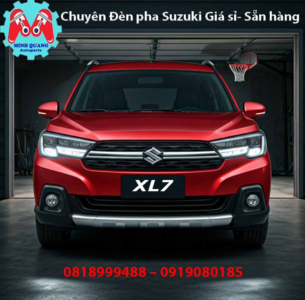 Đèn pha XL7 bên trái bên phải dành riêng Hãng Ô tô Suzuki được Phụ tùng Minh Quang phân phối giá rẻ