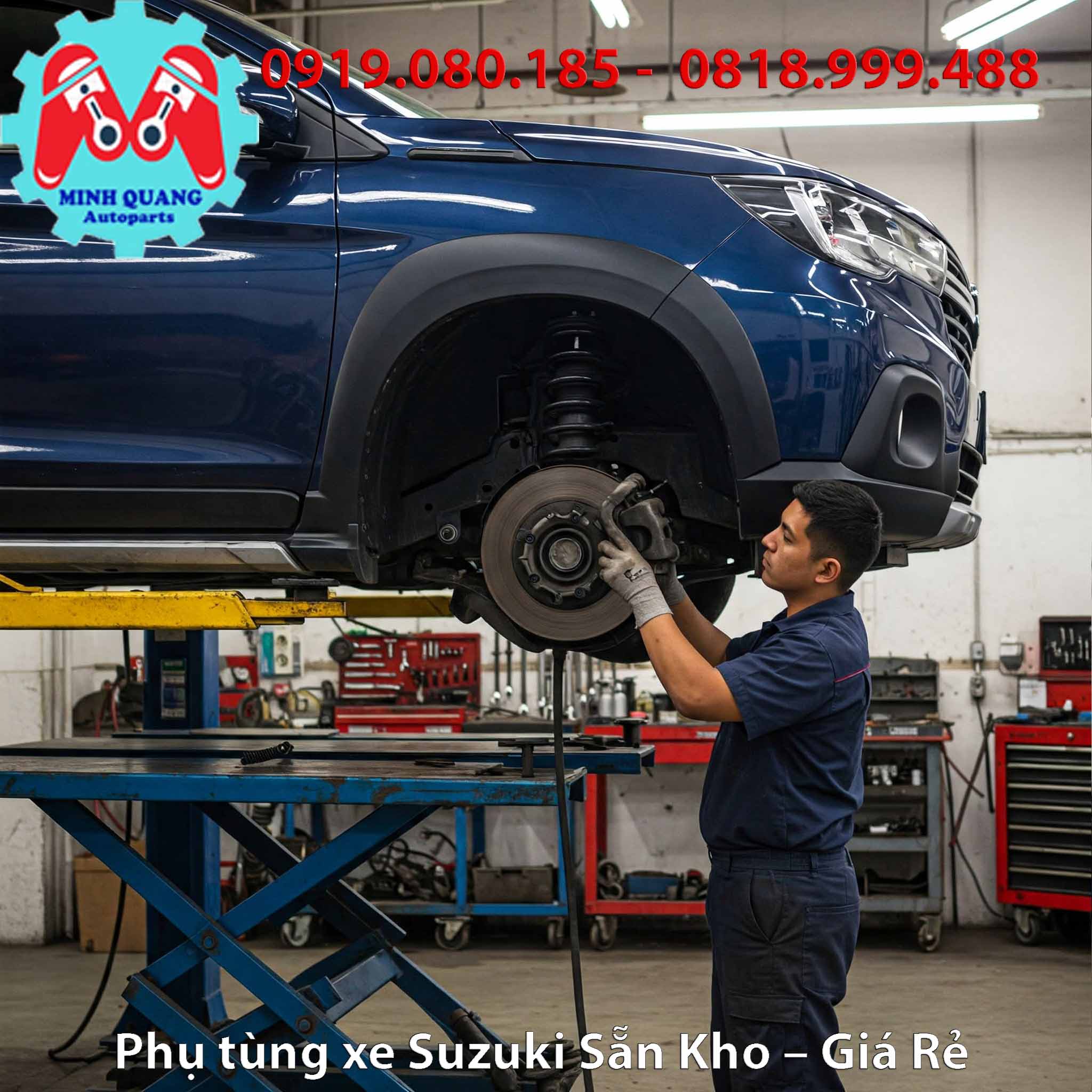 Giảm Xóc Trước Suzuki XL7 - Phụ tùng Minh Quang - Sẵn Kho