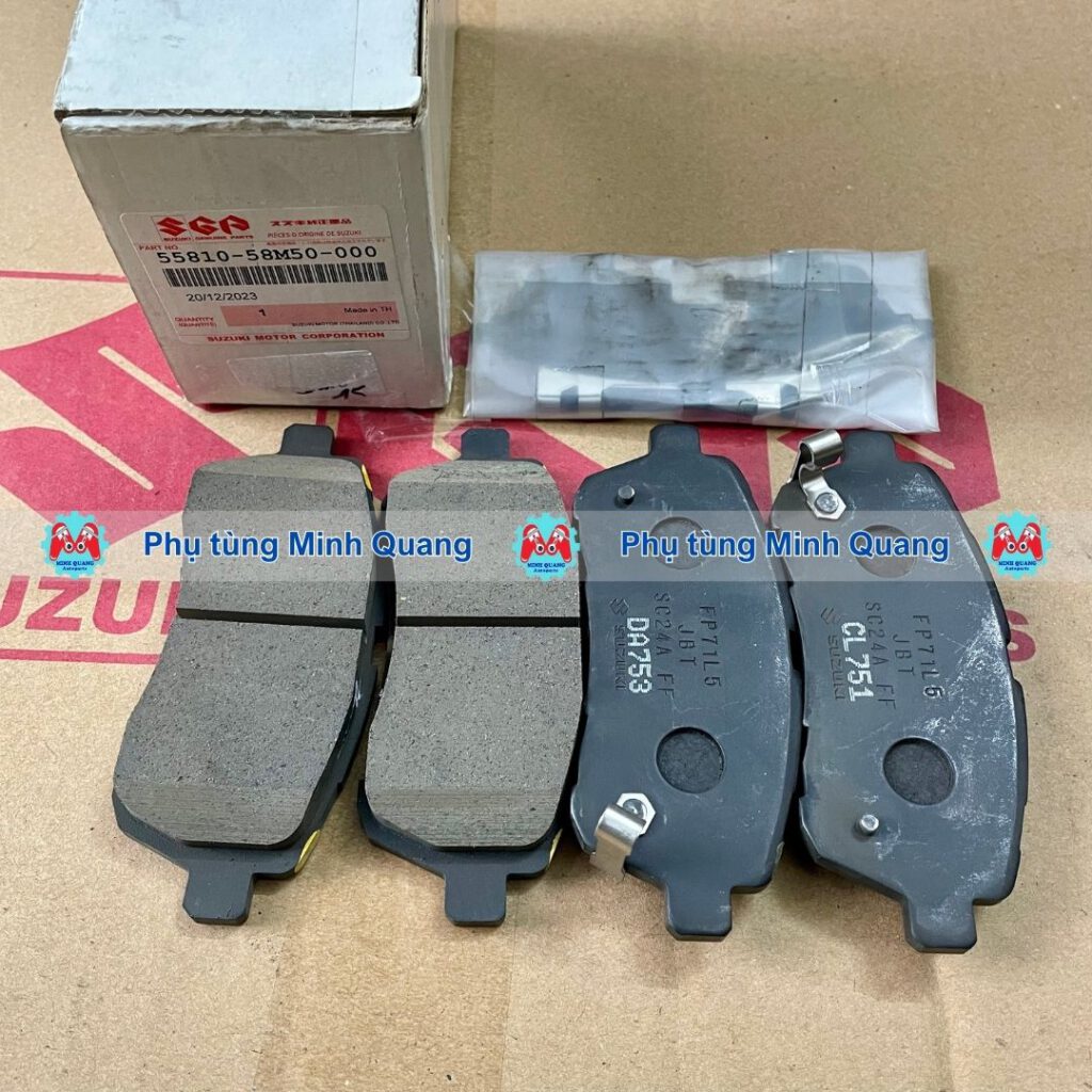 Phụ Tùng Ô Tô Suzuki Về Kho Minh Quang Liên Tục: Đủ Dòng, Giá Tốt, Sẵn Kho! 2 Má phanh Suzuki Swift 2014-2017