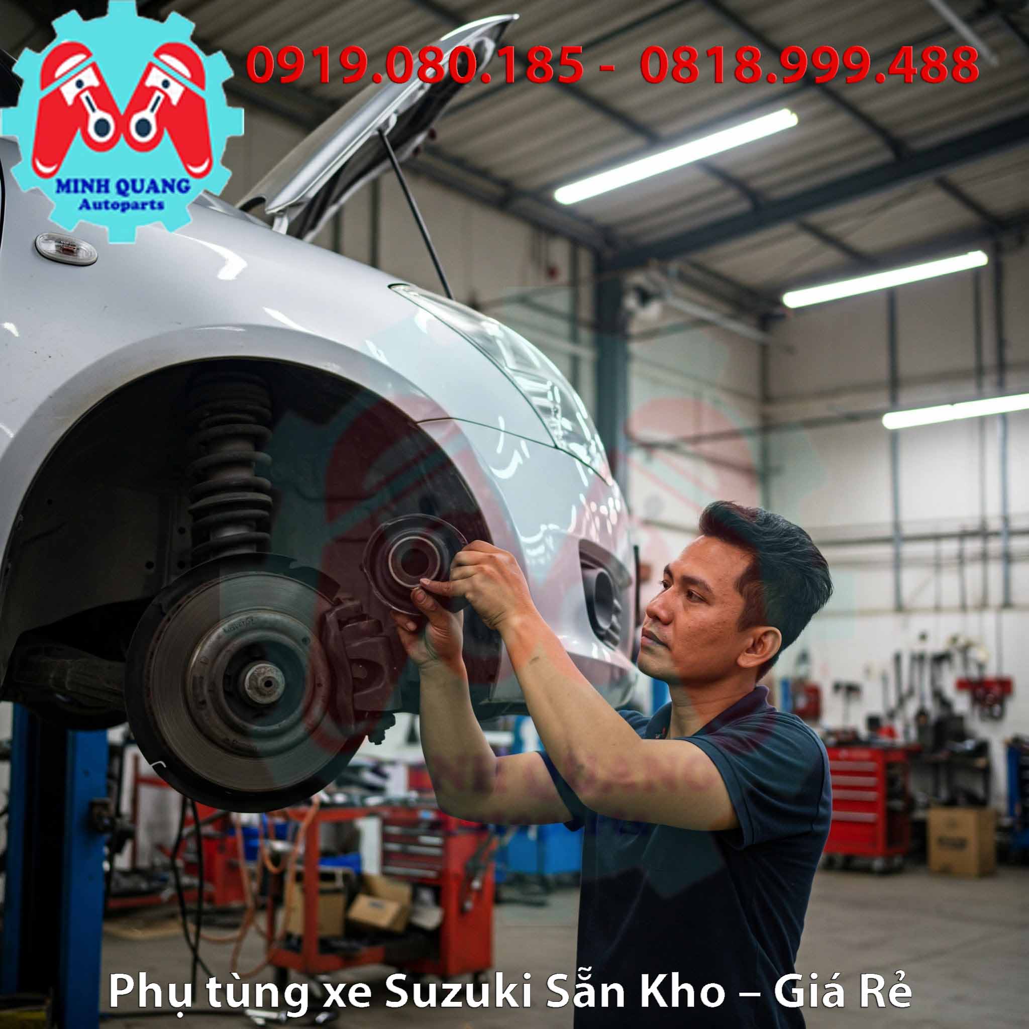 Thay thế Cao su tăm bông giảm xóc Suzuki tại Gara