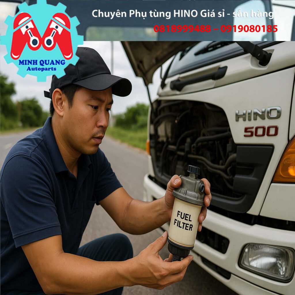 Lọc Nhiên Liệu Thô Hino 500 Giá Rẻ Sẵn kho