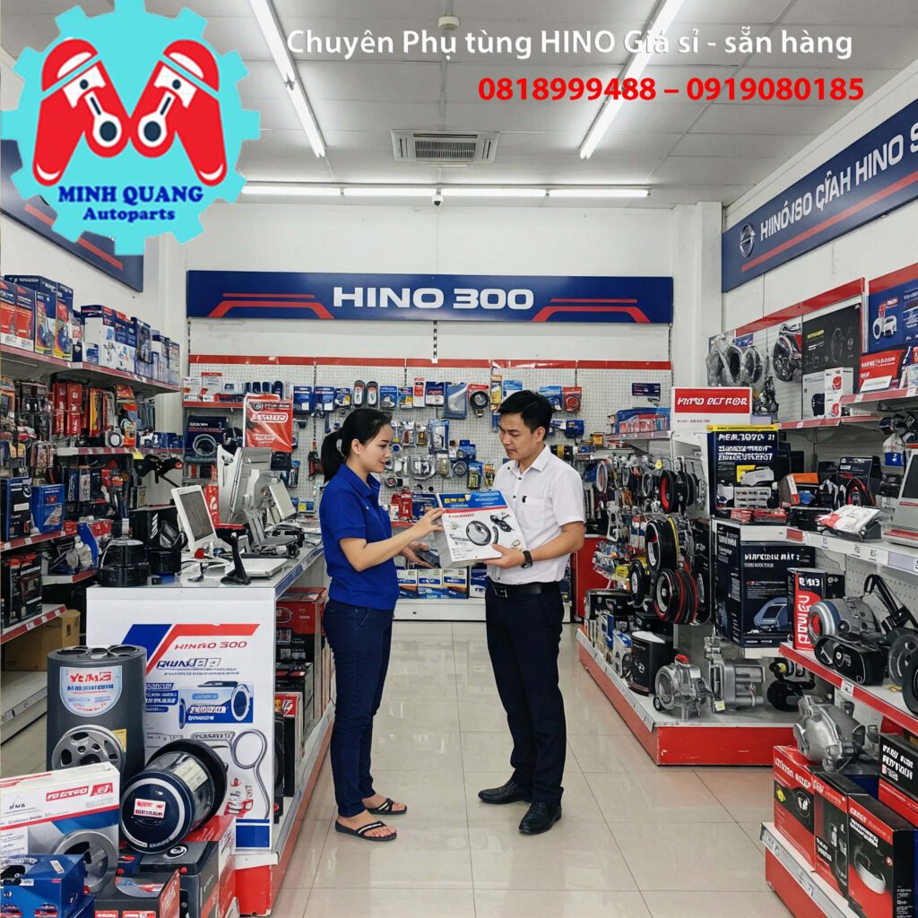 Mua phụ tùng Hino 300 ở đâu uy tín tại Hà Nội và TP.HCM? 3 Mua Phụ tùng hino 300 Giá Rẻ Sẵn Kho tại Minh Quang Autoparts