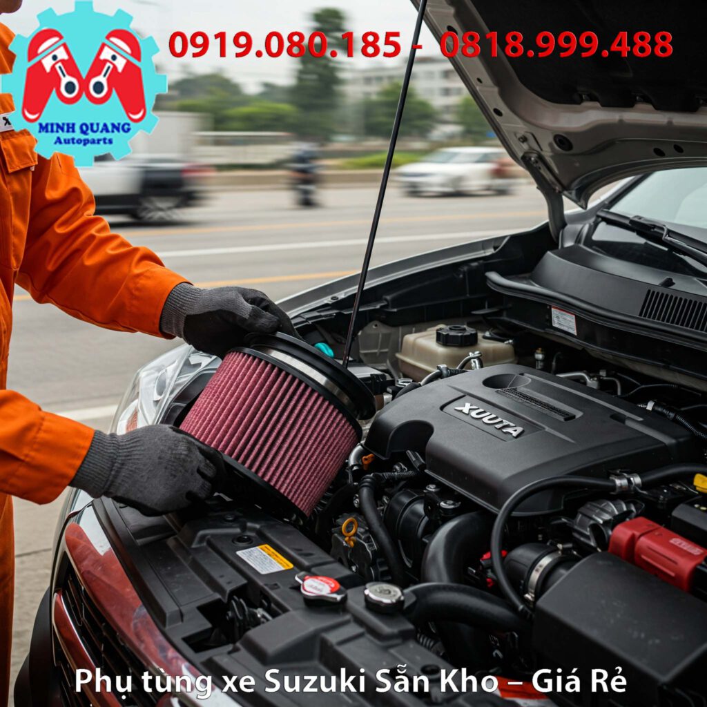 Lọc Gió Động Cơ Suzuki XL7 – "Lá Phổi Xanh" Bảo Vệ Sức Mạnh, Giá Rẻ, Luôn Sẵn Kho 3 lọc gió động cơ suzuki xl7 - phụ tùng giá rẻ sẵn kho tại Minh Quang Autoparts