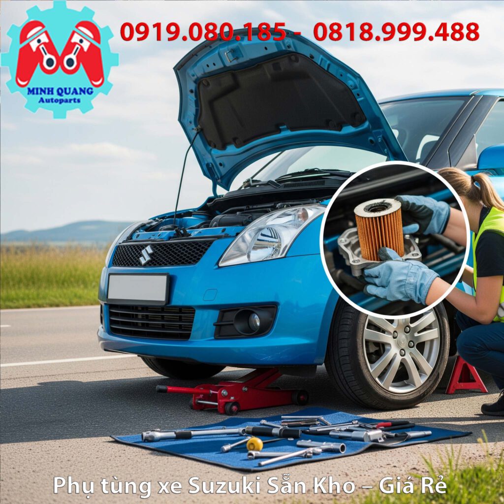Lọc dầu Suzuki Swift - Phụ tùng Giá Rẻ Sẵn Kho